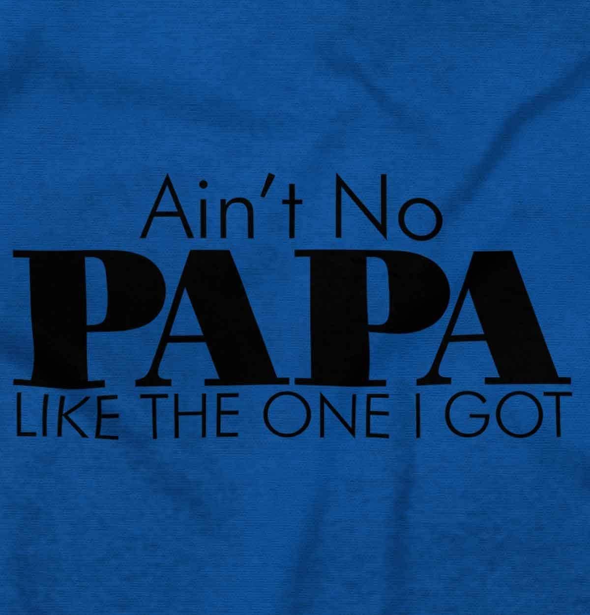 imageBrisco Brands Aint No Papa Like The One I Got Baby Romper Boys or GirlsRoyal