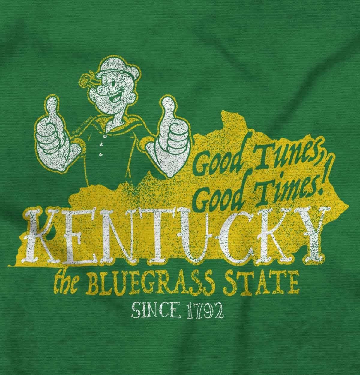 imageBrisco Brands Popeye Cartoon American States Graphic T Shirt Men or WomenKentucky