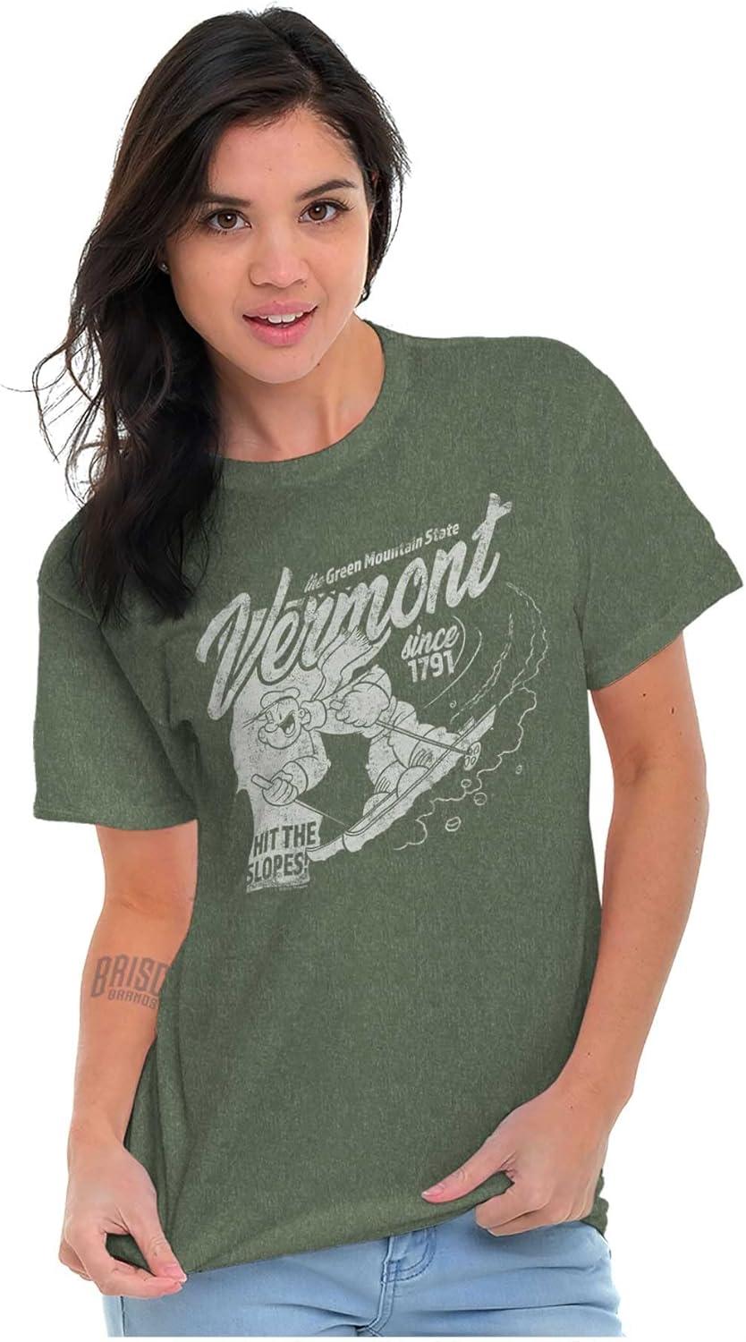imageBrisco Brands Popeye Cartoon American States Graphic T Shirt Men or WomenVermont