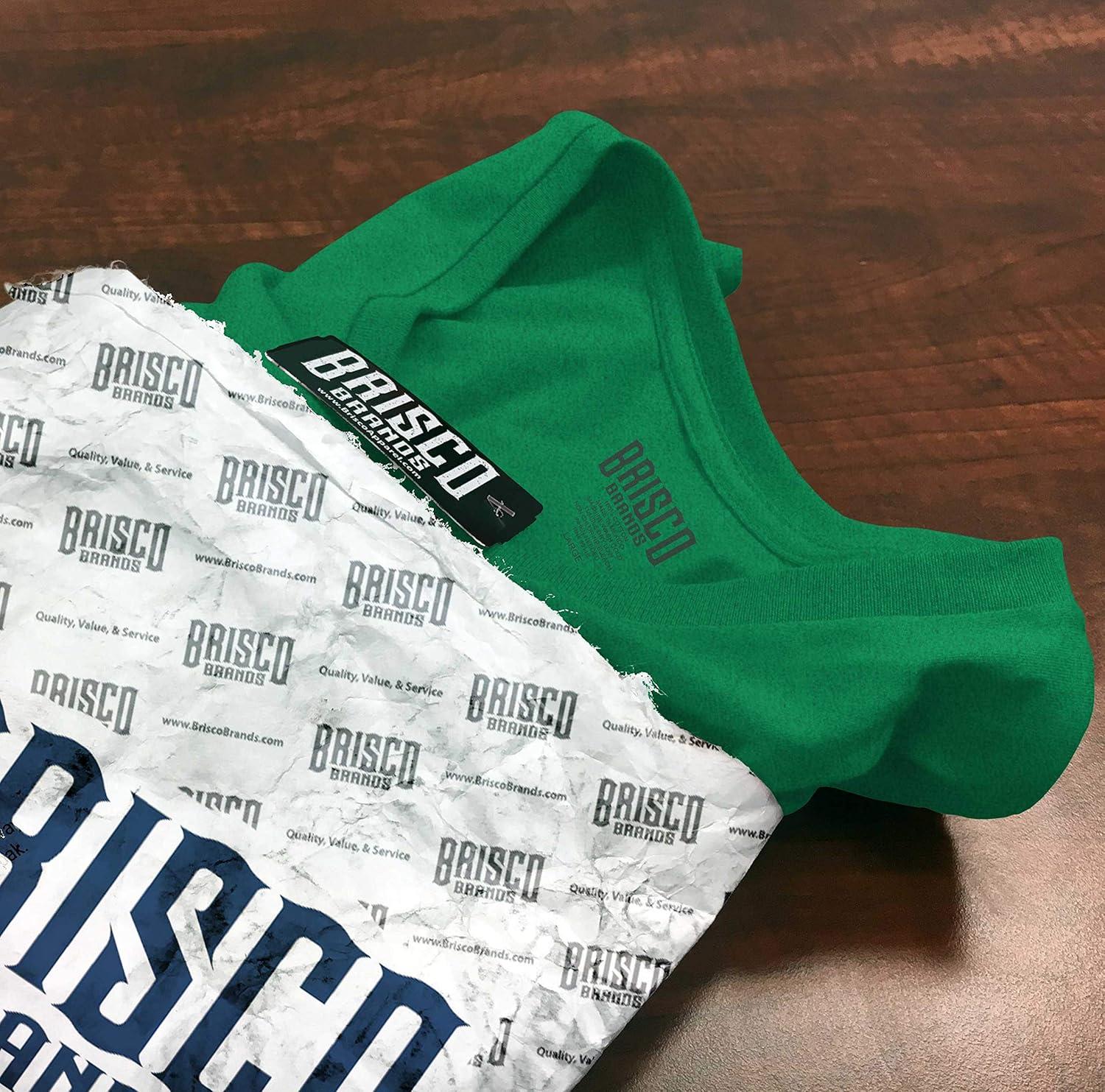 imageBrisco Brands Popeye Strong to The Finish Flexing Graphic T Shirt Men or WomenAntique Irish Green