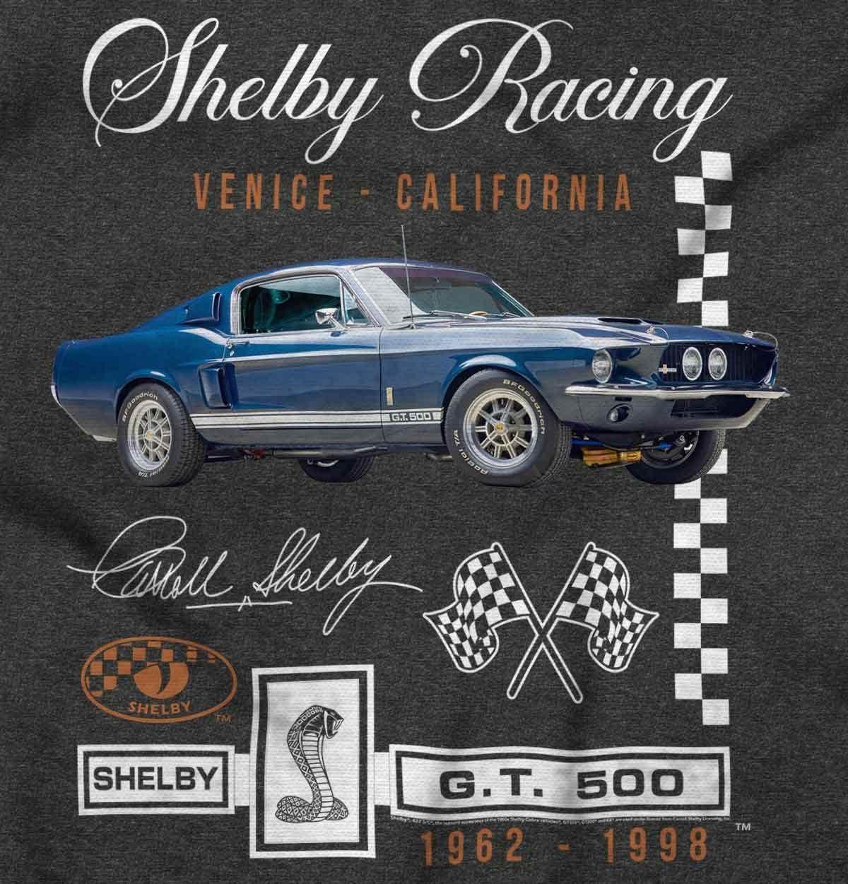 imageBrisco Brands Shelby Racing Venice California Graphic T Shirt Men or WomenDark Heather