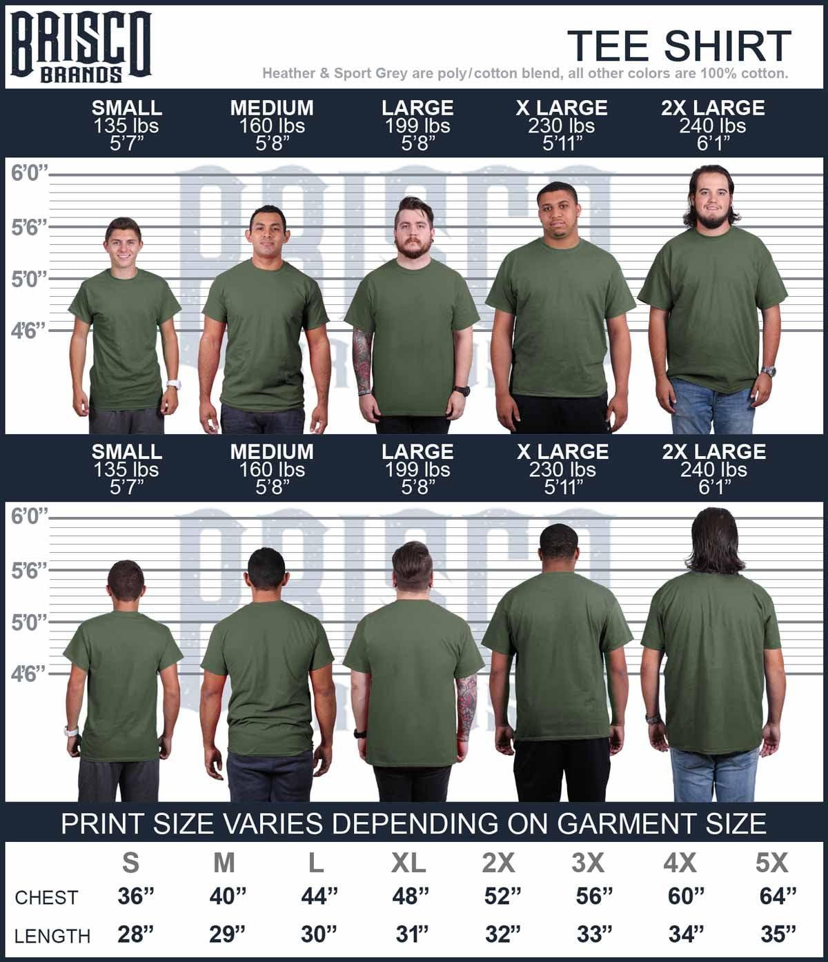 imageBrisco Brands Strong to The Finish Popeye Bluto Mens Graphic T Shirt TeesMilitary Green