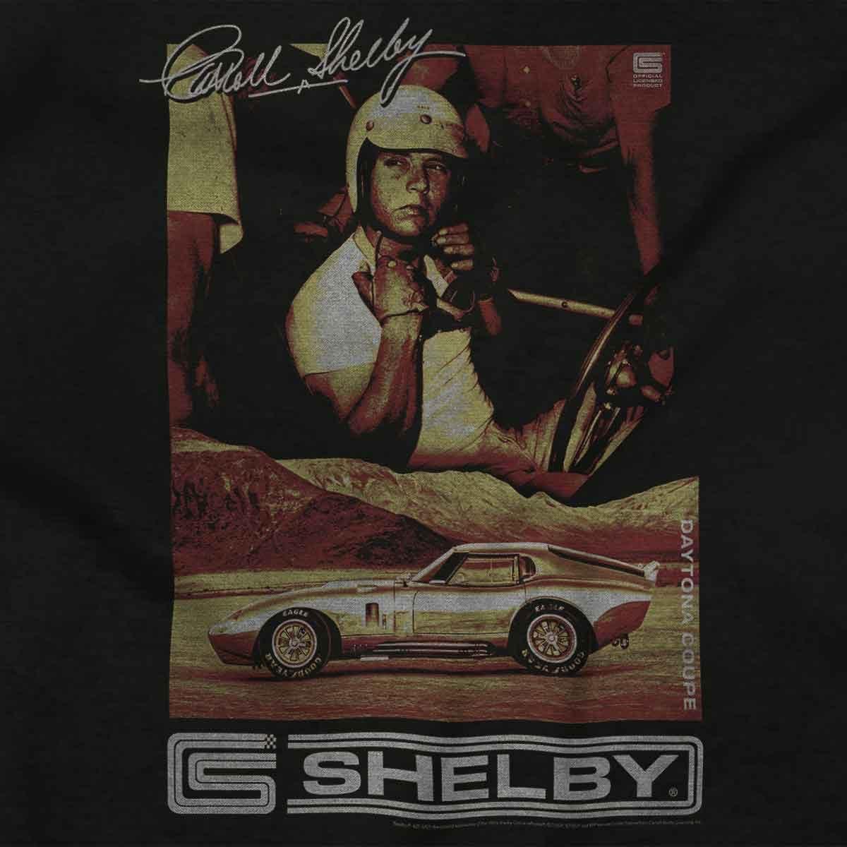 imageCarroll Shelby Daytona Racecar Driver Graphic T Shirt Men or WomenBlack