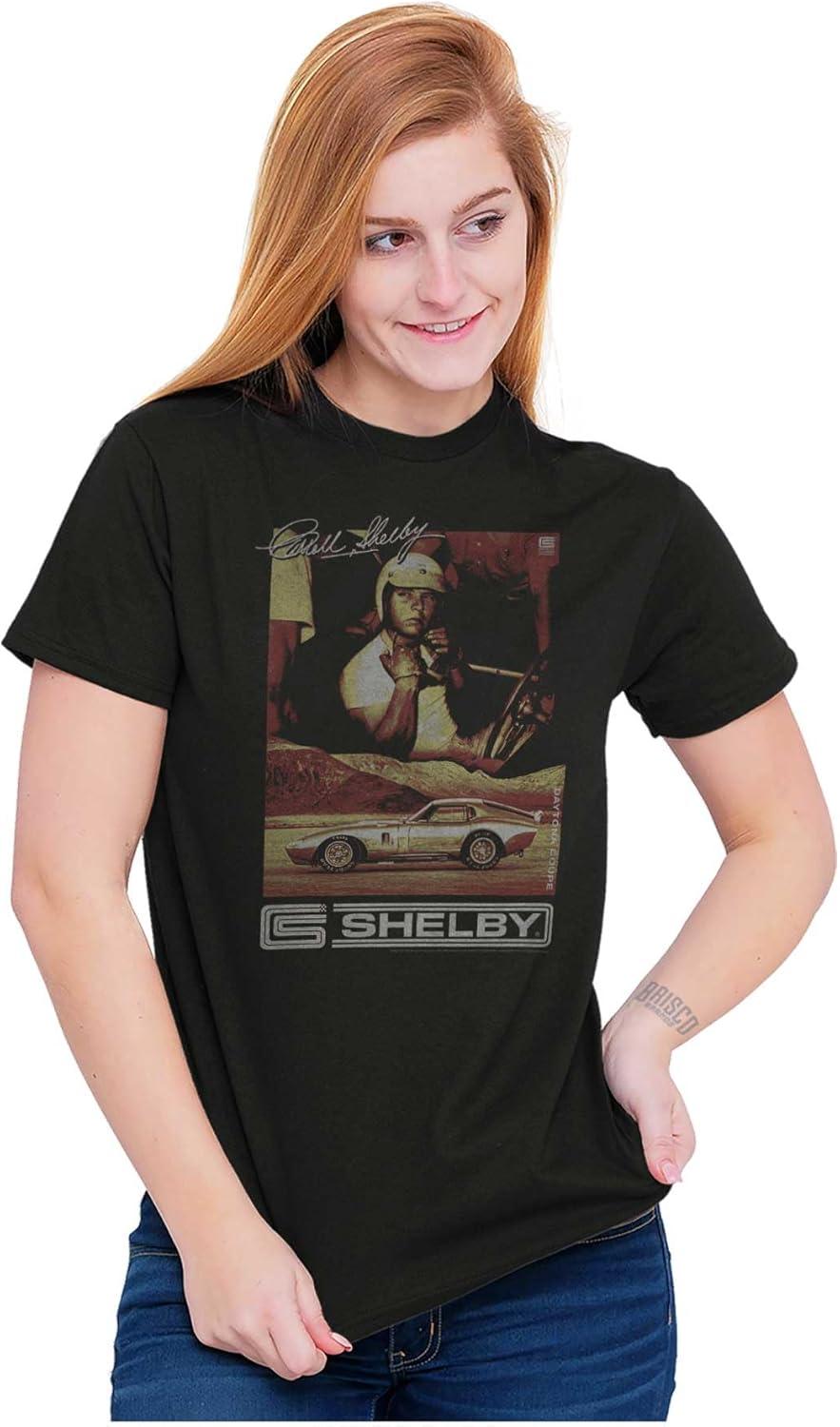 imageCarroll Shelby Daytona Racecar Driver Graphic T Shirt Men or WomenBlack