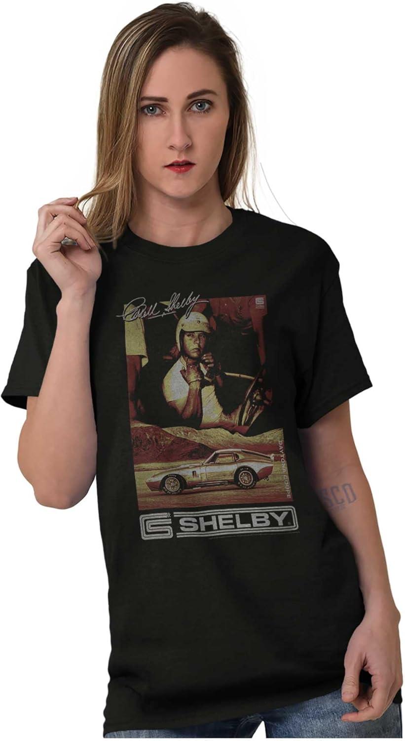 imageCarroll Shelby Daytona Racecar Driver Graphic T Shirt Men or WomenBlack