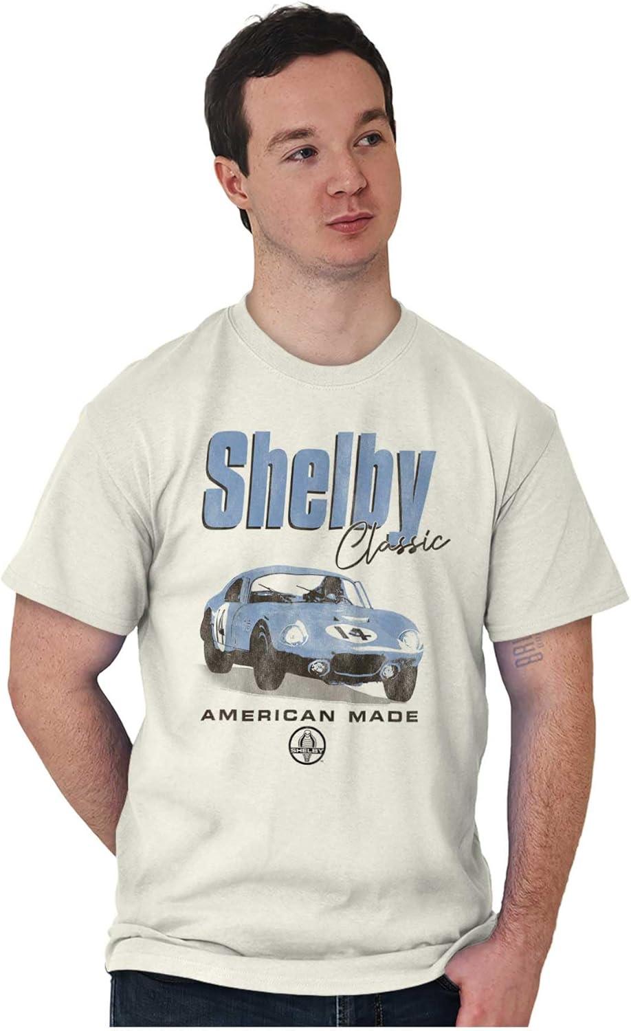 imageShelby Classic American Made Car Graphic T Shirt Men or WomenWhite