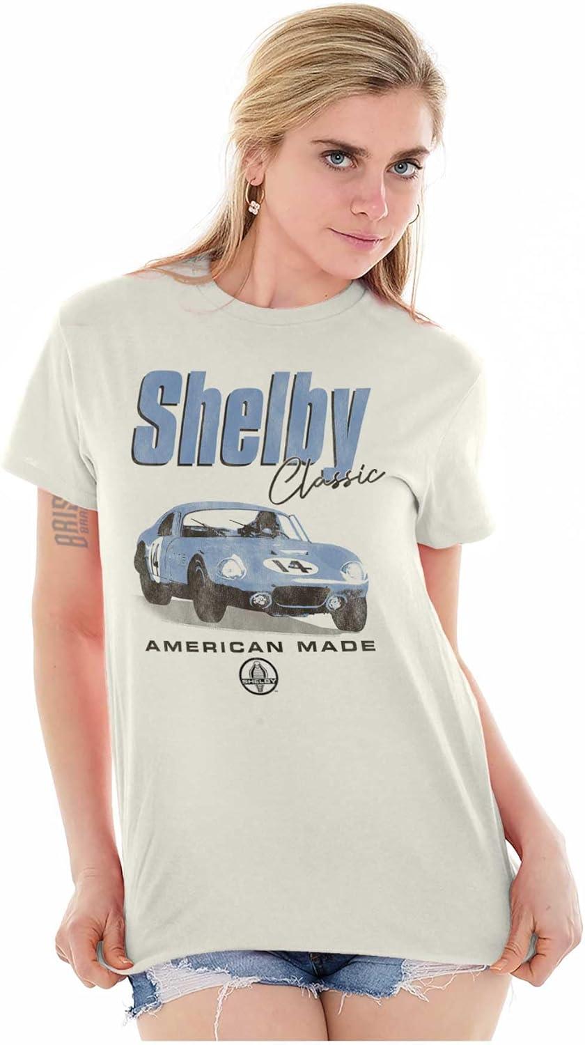 imageShelby Classic American Made Car Graphic T Shirt Men or WomenWhite