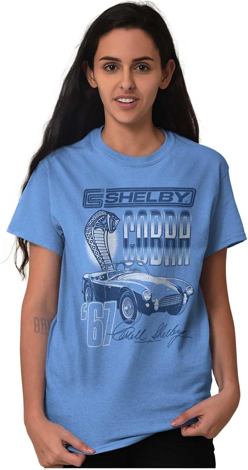 imageShelby Classic Cobra Muscle Car Graphic T Shirt Men or WomenCarolina Blue