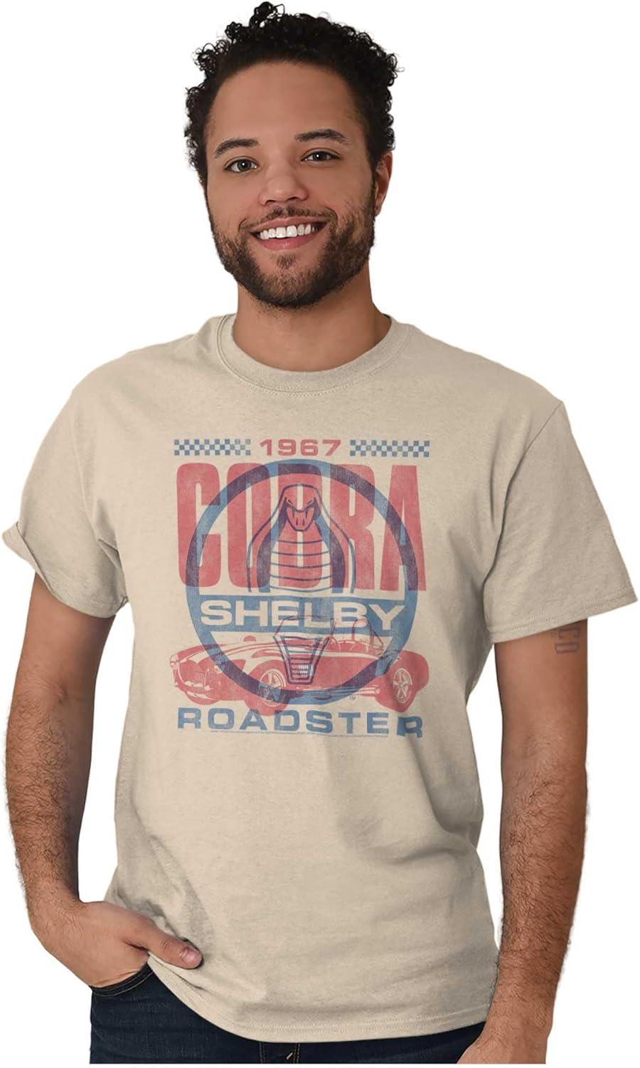 imageShelby Cobra Roadster Muscle Car Graphic T Shirt Men or WomenSand