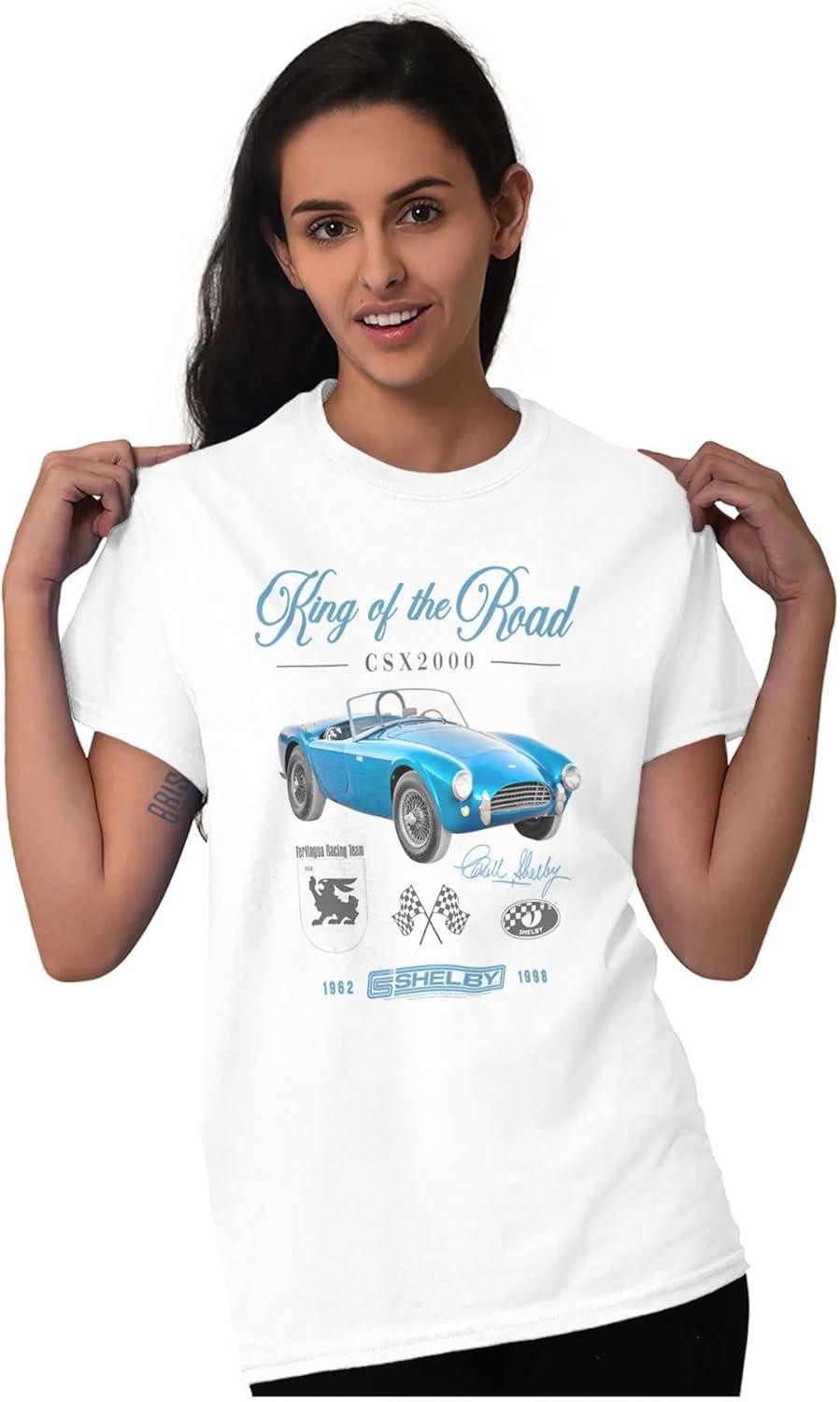 imageShelby King of The Road Muscle Car Graphic T Shirt Men or WomenWhite