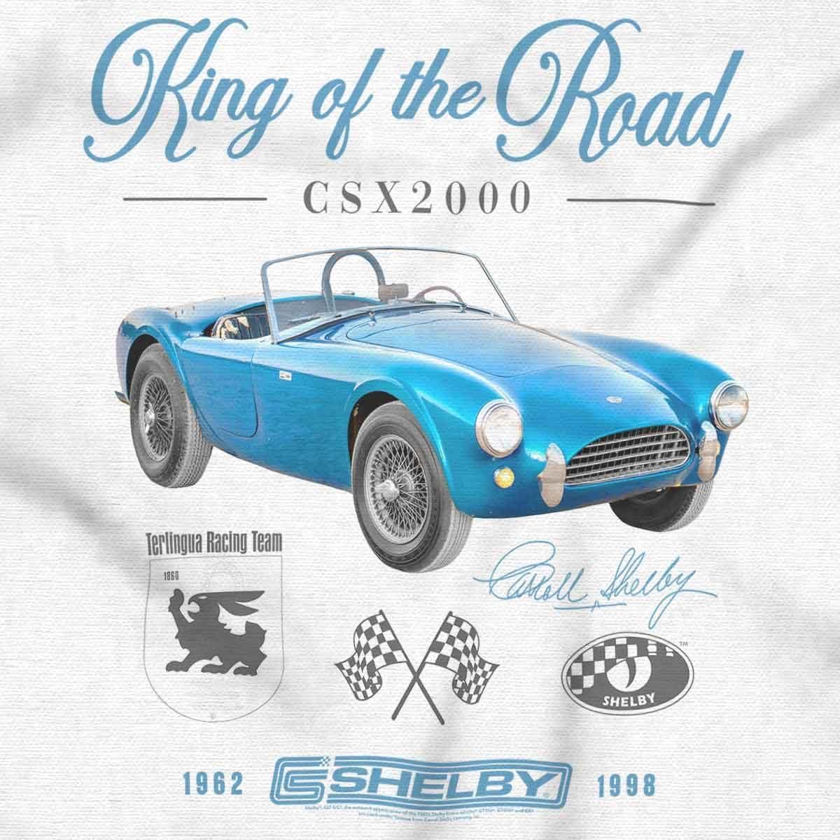 imageShelby King of The Road Muscle Car Graphic T Shirt Men or WomenWhite
