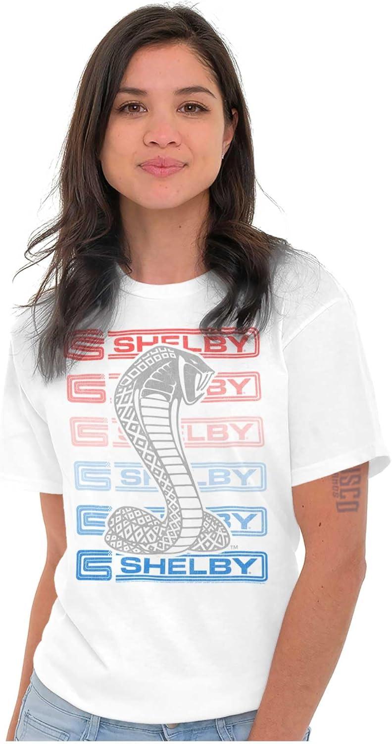 imageShelby Motors Racing Cobra Logo Graphic T Shirt Men or WomenWhite