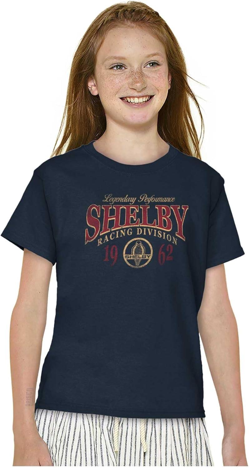 imageShelby Racing Division Legendary Car Crewneck T Shirts Boy GirlNavy