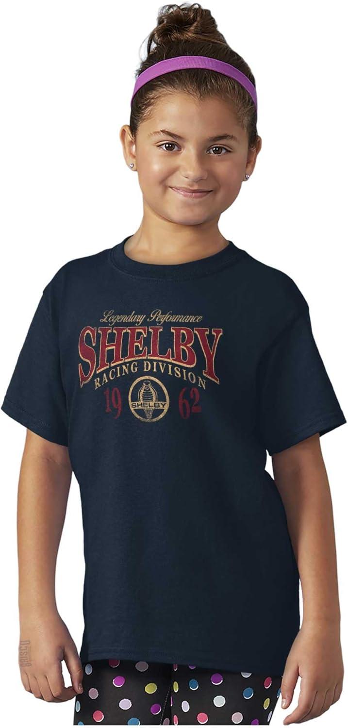 imageShelby Racing Division Legendary Car Crewneck T Shirts Boy GirlNavy