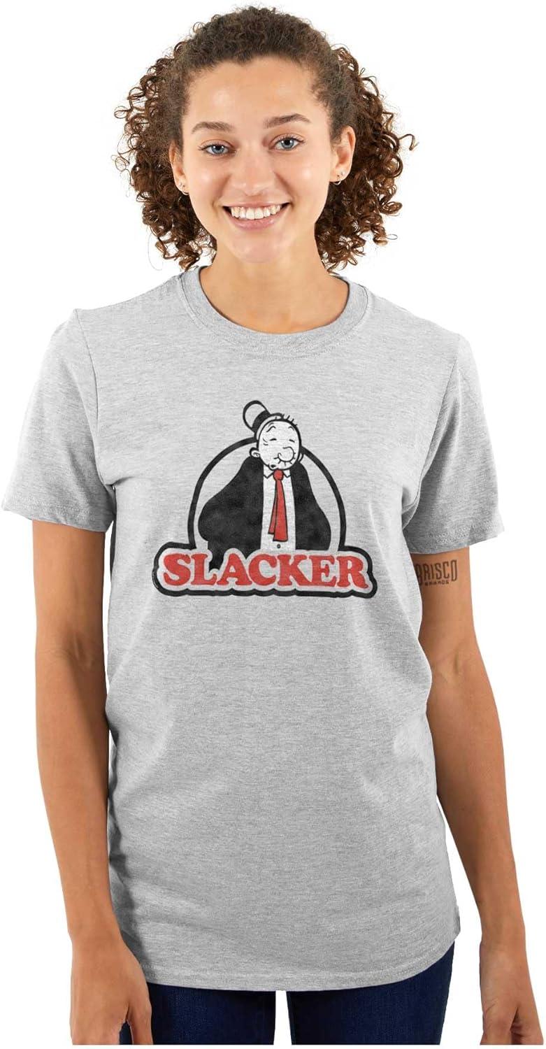 imageWimpy Slacker Popeye The Sailor Man Graphic T Shirt Men or WomenSport Grey