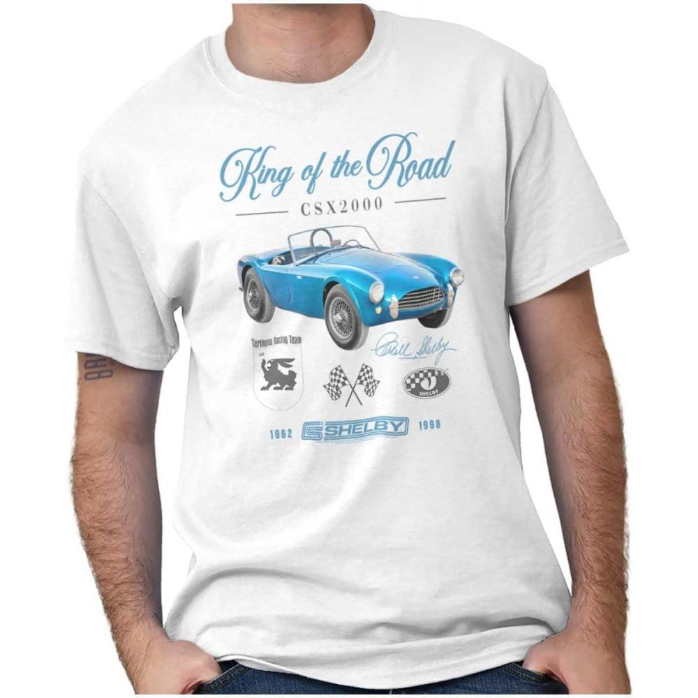 imageShelby King of The Road Muscle Car Graphic T Shirt Men or WomenWhite