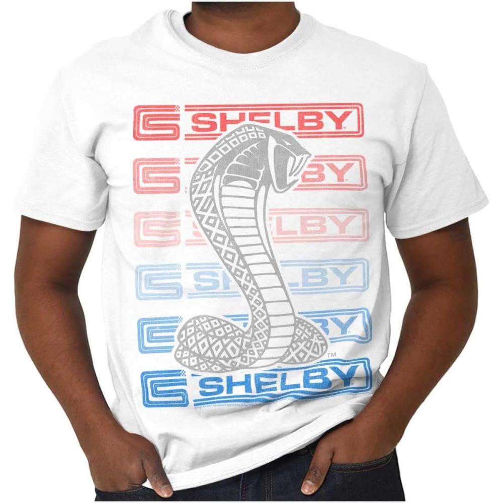 imageShelby Motors Racing Cobra Logo Graphic T Shirt Men or WomenWhite