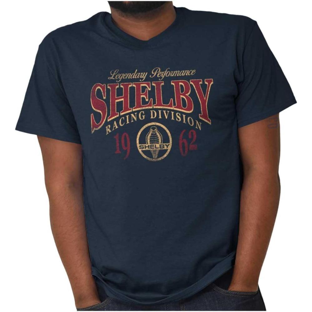 imageShelby Racing Division Legendary Car Graphic T Shirt Men or WomenNavy