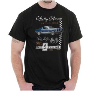 Brisco Brands Shelby Racing Venice California Graphic T Shirt Men or Women(Black)