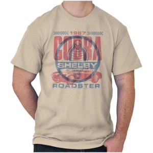 Shelby Cobra Roadster Muscle Car Graphic T Shirt Men or Women(Sand)
