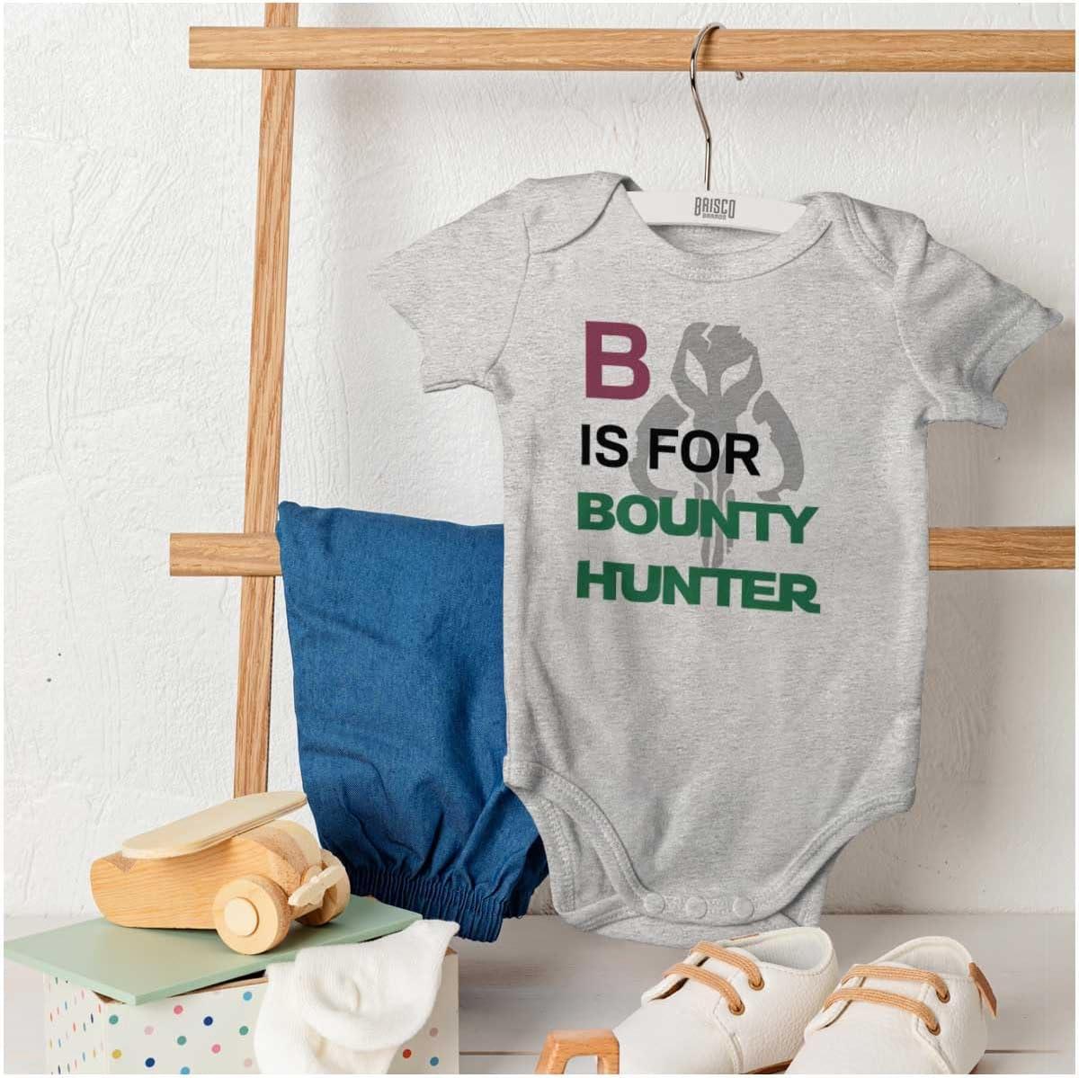imageB is for Bounty Hunter Dark Galaxy Baby Romper Boys or GirlsHeather
