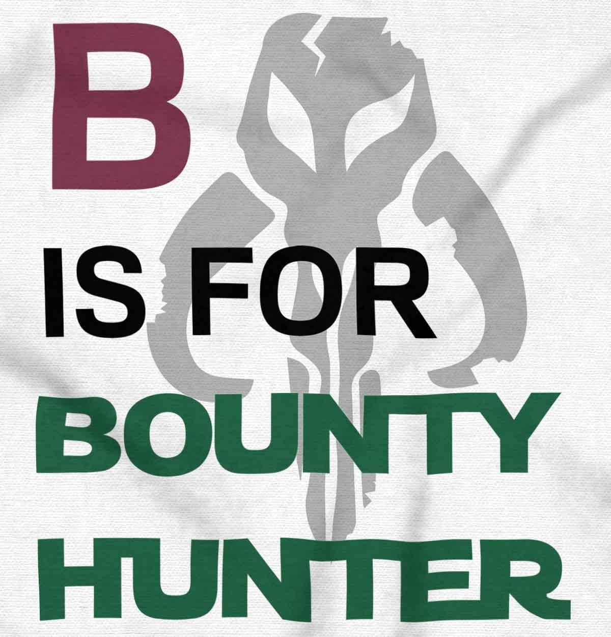imageB is for Bounty Hunter Dark Galaxy Baby Romper Boys or GirlsWhite