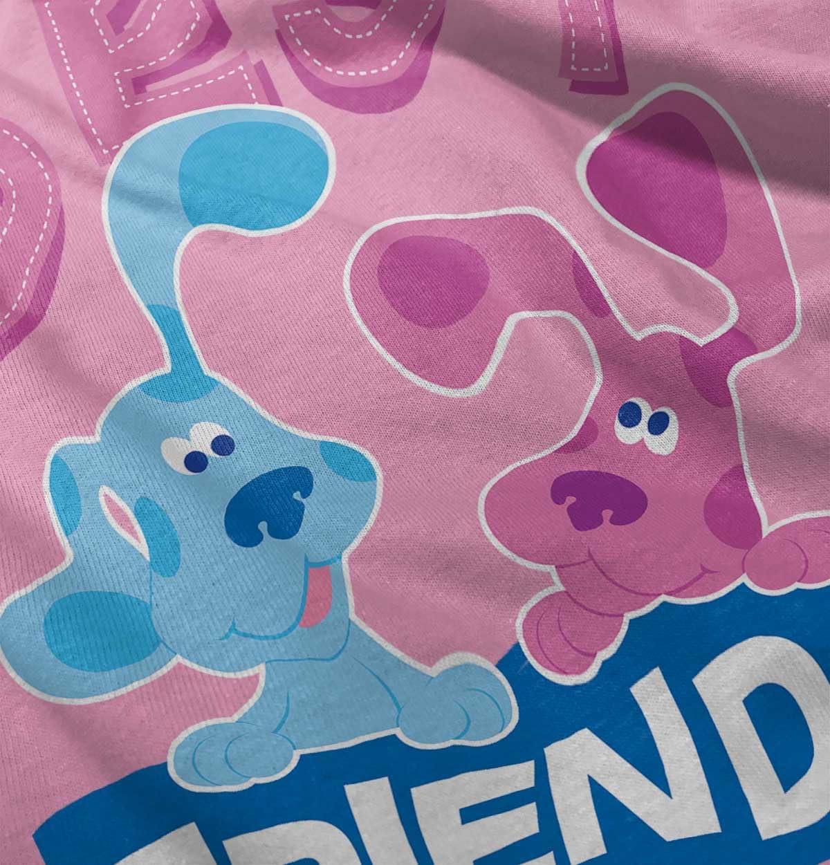 imageBlues Clues Magenta Best Friends Toddler Boy Girl T ShirtPink