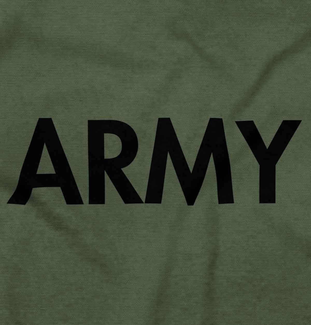 imageBrisco Brands Army Military Physical Training PT Exercise Workout Hooded SweatshirtMilitary Green