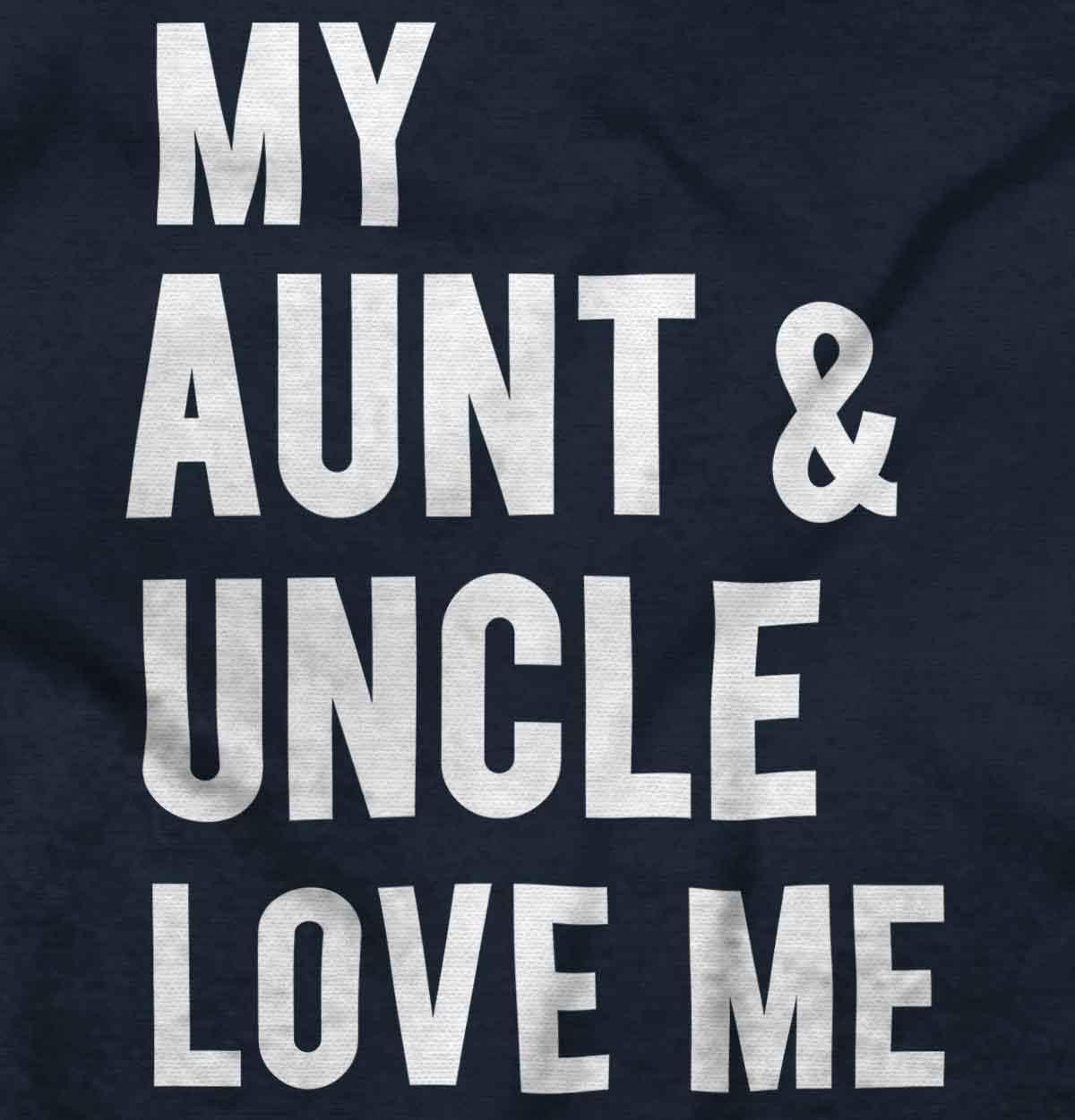 imageBrisco Brands Auntie Uncle Present Loved Niece Cute Baby Romper Boys or GirlsNavy