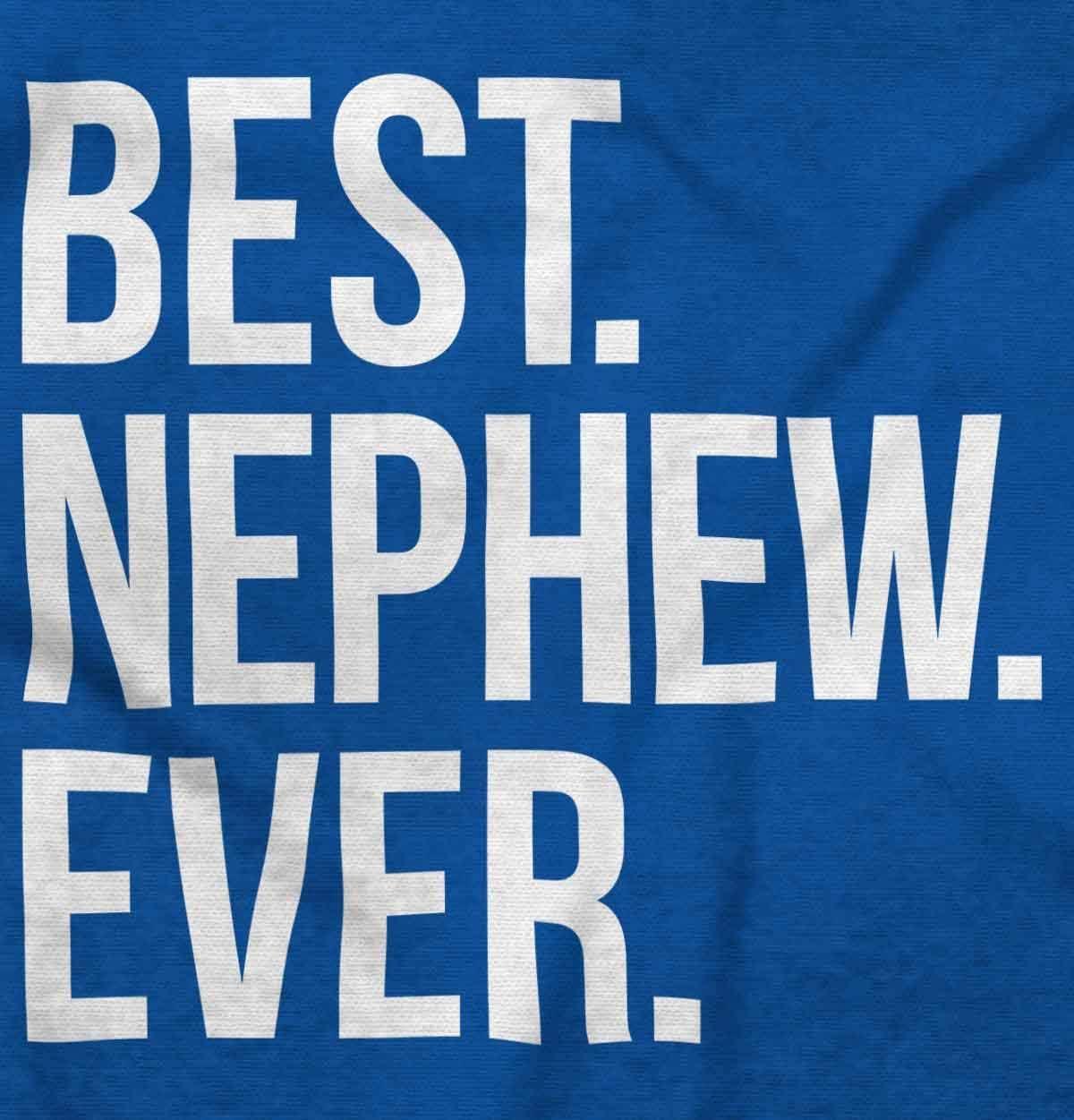 imageBrisco Brands Best Nephew Ever Family Aunt Uncle Baby Bodysuit Jumper BoysRoyal