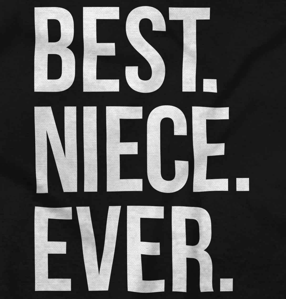 imageBrisco Brands Best Niece Ever Cute Family Relative Baby Bodysuit Jumper GirlsBlack