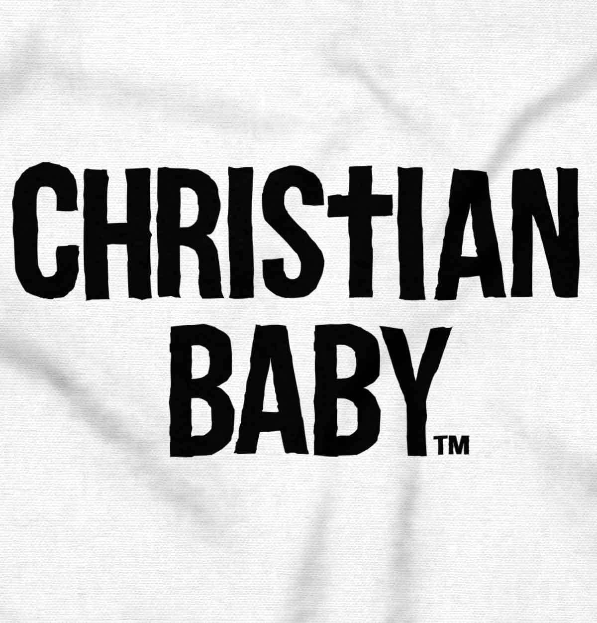 imageBrisco Brands Christian Baby Baptism Christening Baby Romper Boys or GirlsWhite