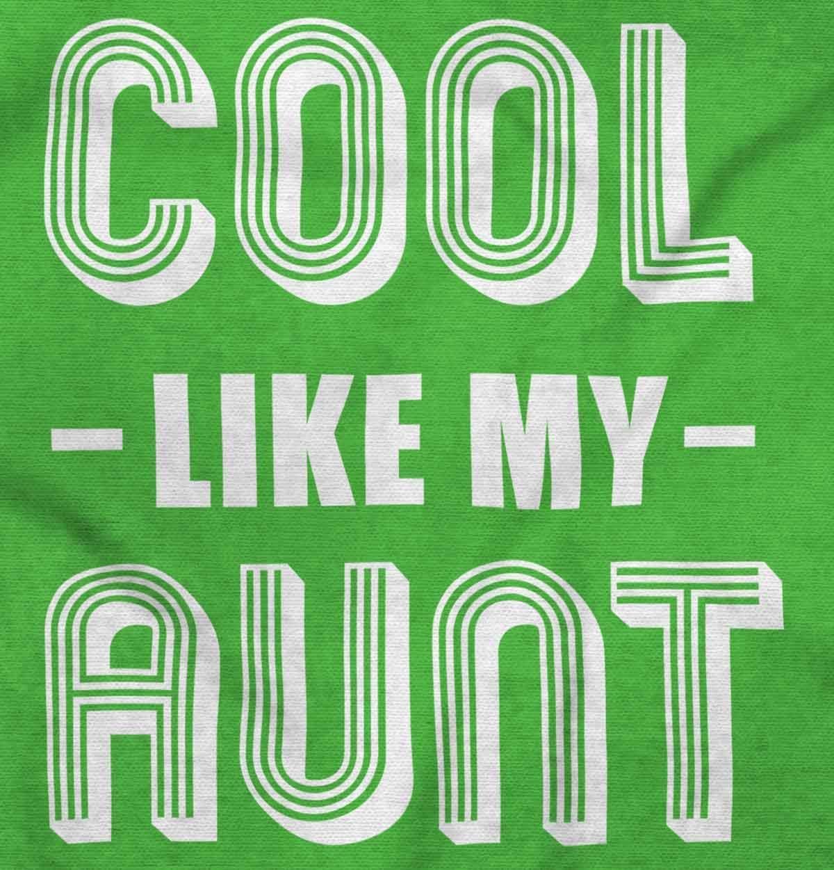 imageBrisco Brands Cool Aunts Funny Cute Nieces Nephews Baby Romper Boys or GirlsApple