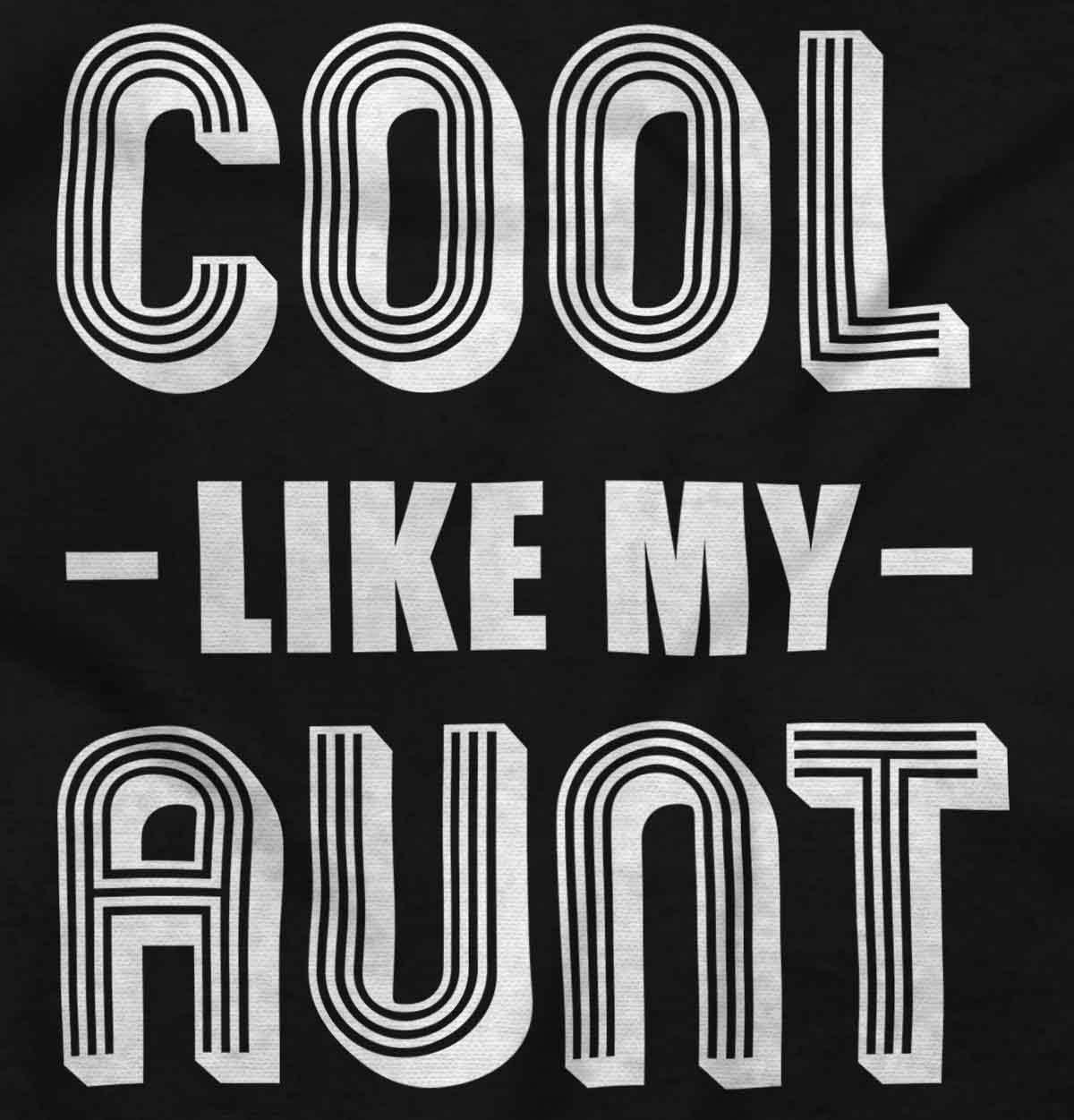 imageBrisco Brands Cool Aunts Funny Cute Nieces Nephews Baby Romper Boys or GirlsBlack