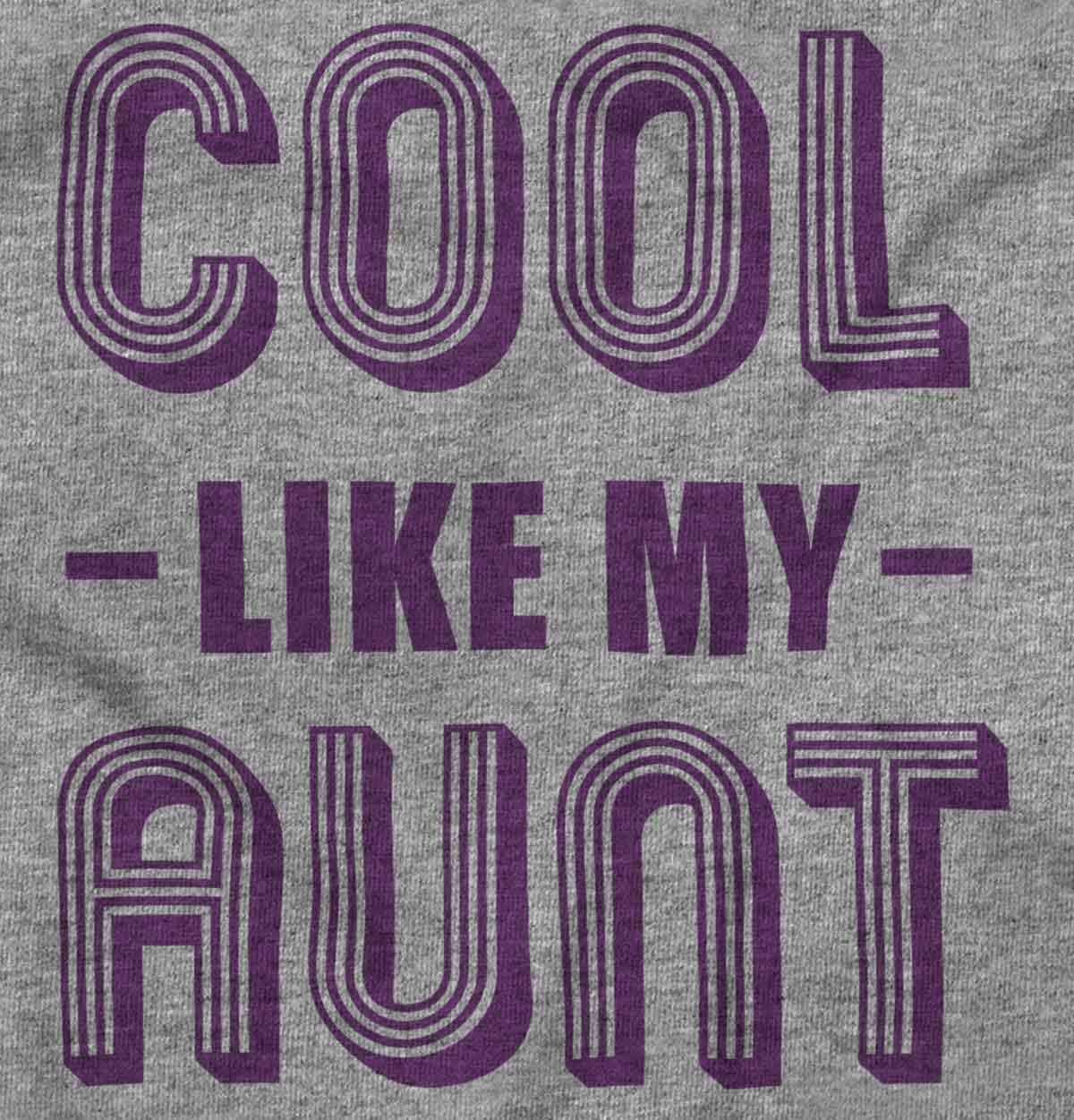 imageBrisco Brands Cool Aunts Funny Cute Nieces Nephews Baby Romper Boys or GirlsHeather