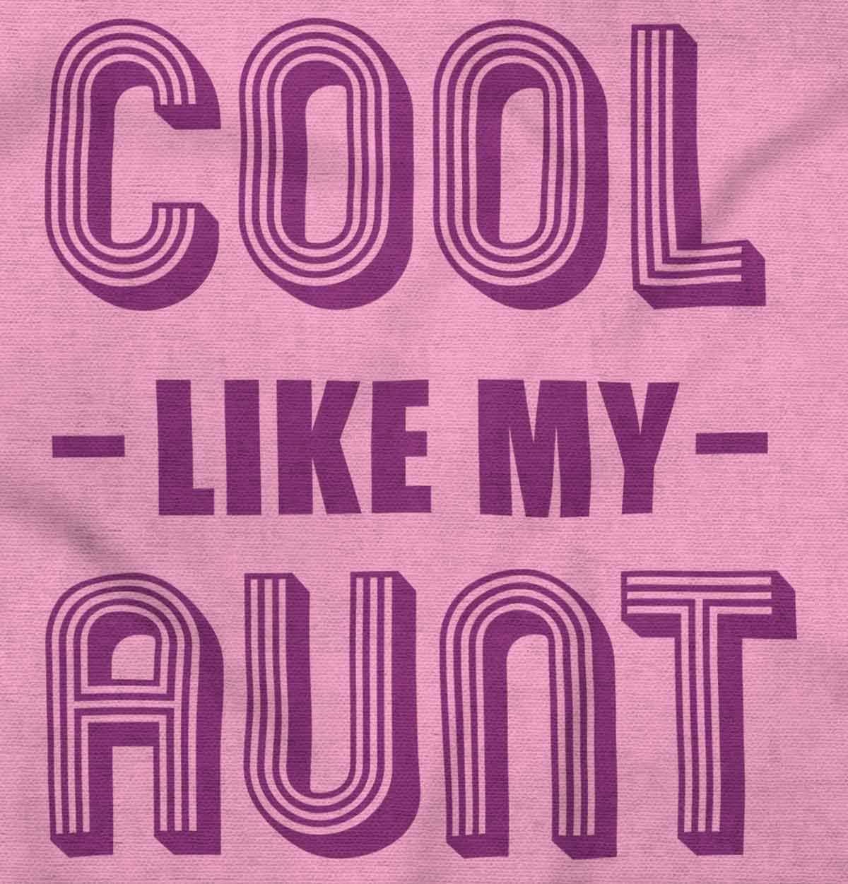 imageBrisco Brands Cool Aunts Funny Cute Nieces Nephews Baby Romper Boys or GirlsPink