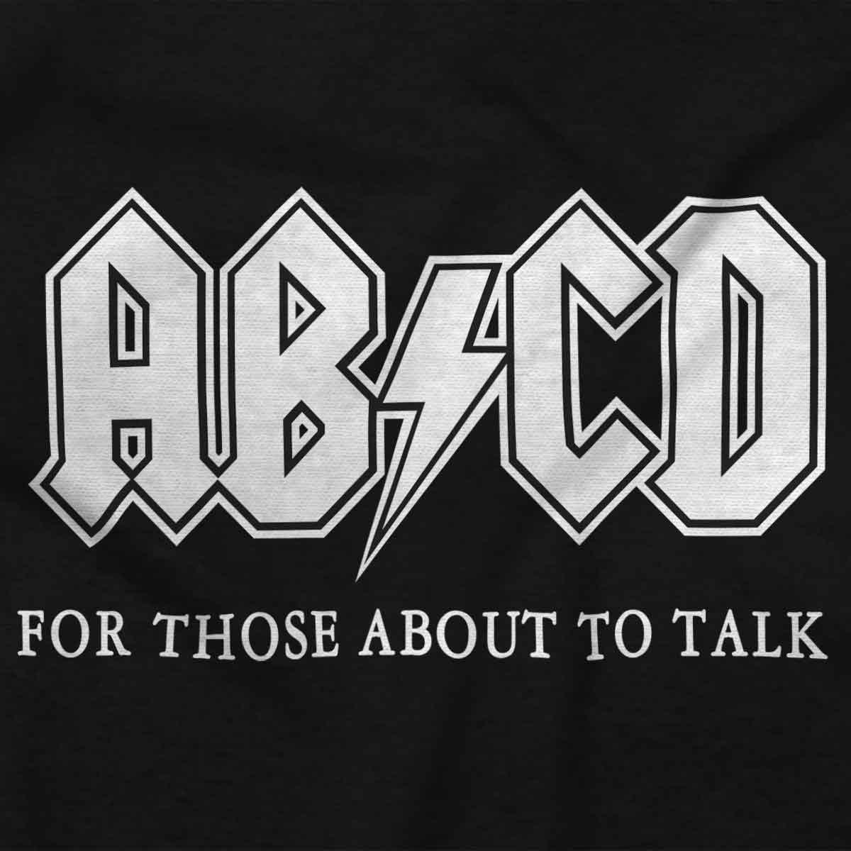 imageBrisco Brands Cutest Lil Rockstar Music Lover ABCD Baby Romper Boys or GirlsAbcd Black