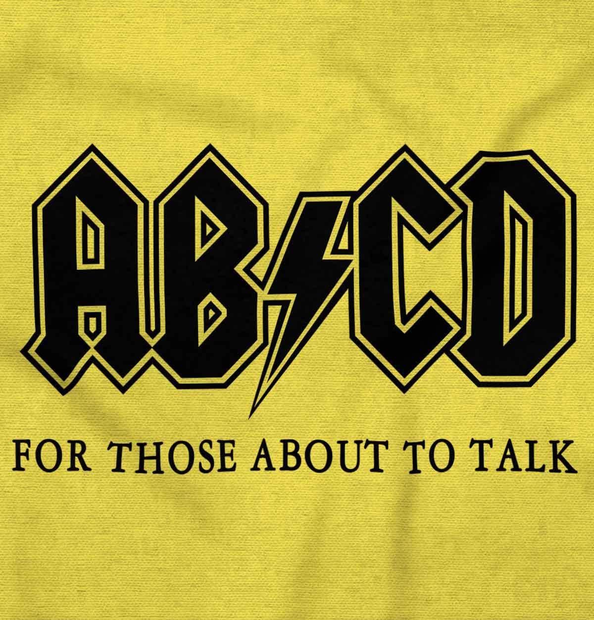 imageBrisco Brands Cutest Lil Rockstar Music Lover ABCD Baby Romper Boys or GirlsAbcd Zest