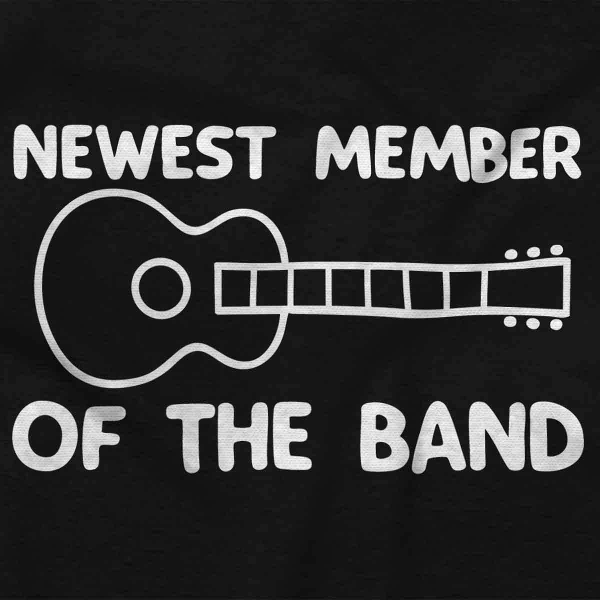 imageBrisco Brands Cutest Lil Rockstar Music Lover ABCD Baby Romper Boys or GirlsBand Member Black