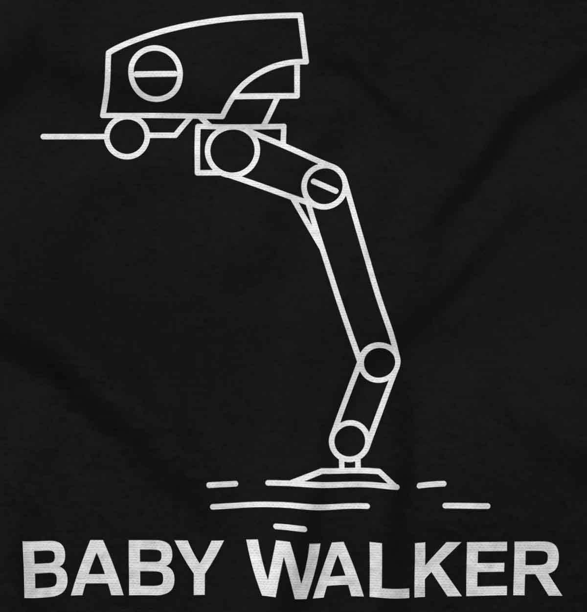 imageBrisco Brands Daddy Walker Dark Galaxy Fathers Day Baby Bodysuit Jumper BoysBlack