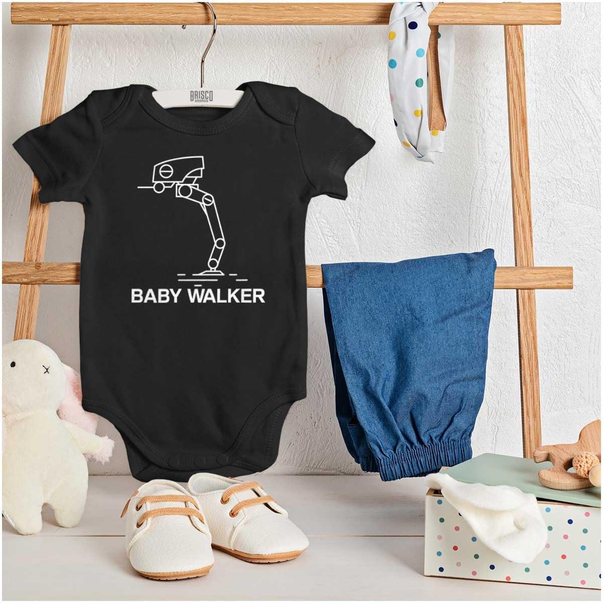 imageBrisco Brands Daddy Walker Dark Galaxy Fathers Day Baby Bodysuit Jumper BoysBlack