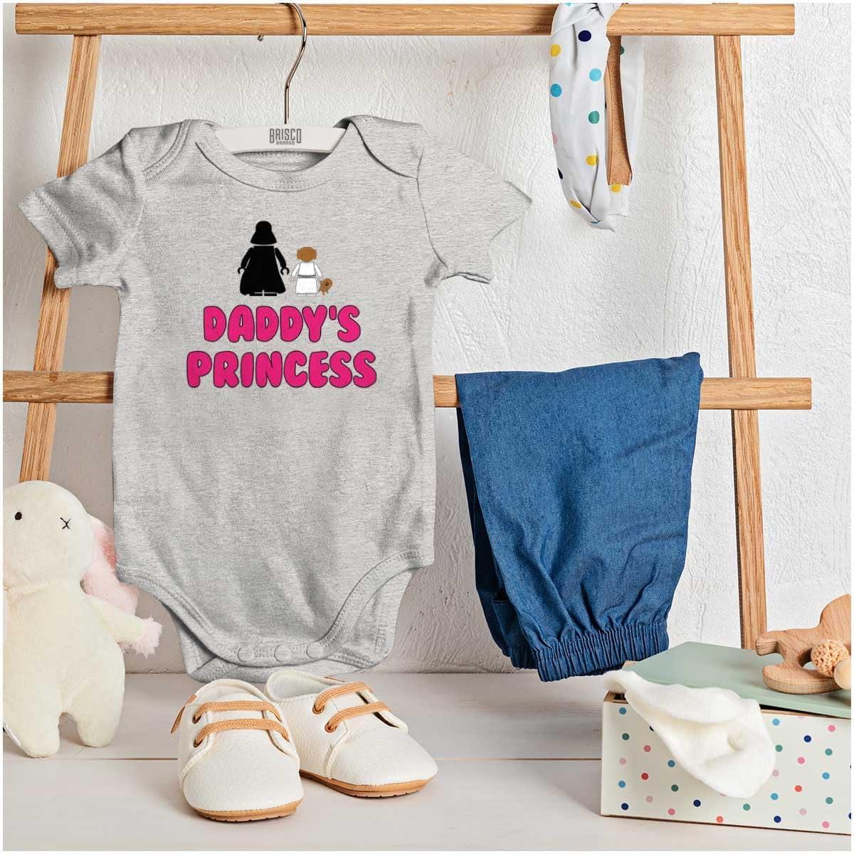imageBrisco Brands Daddys Princess Dark Galaxy Baby Bodysuit Jumper GirlsHeather