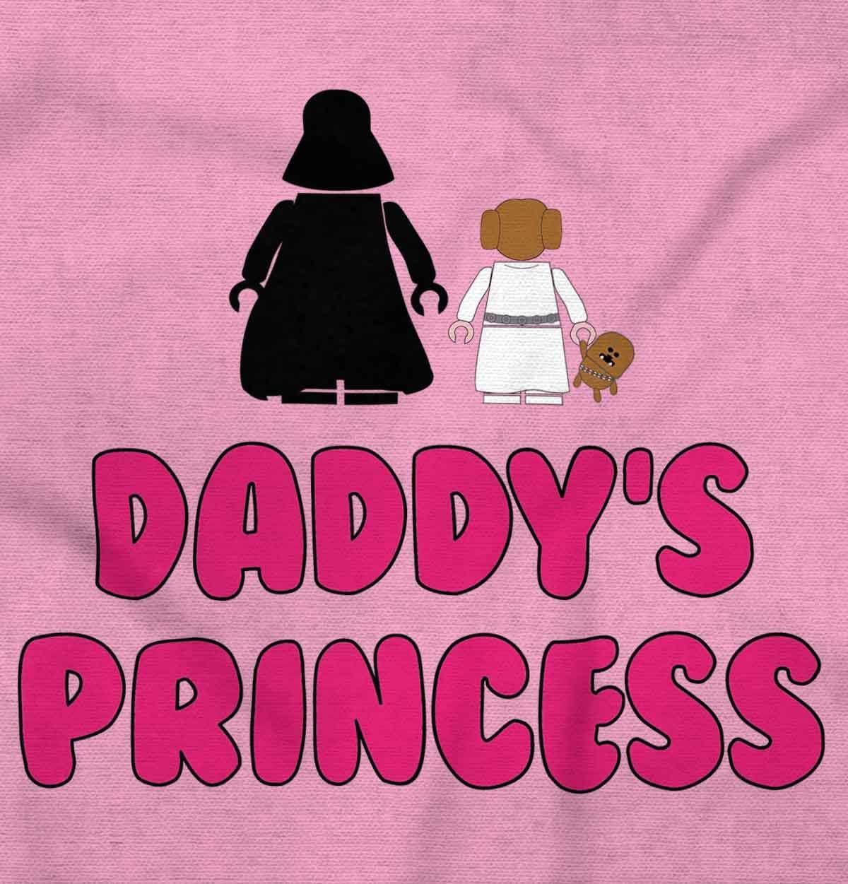 imageBrisco Brands Daddys Princess Dark Galaxy Baby Bodysuit Jumper GirlsPink