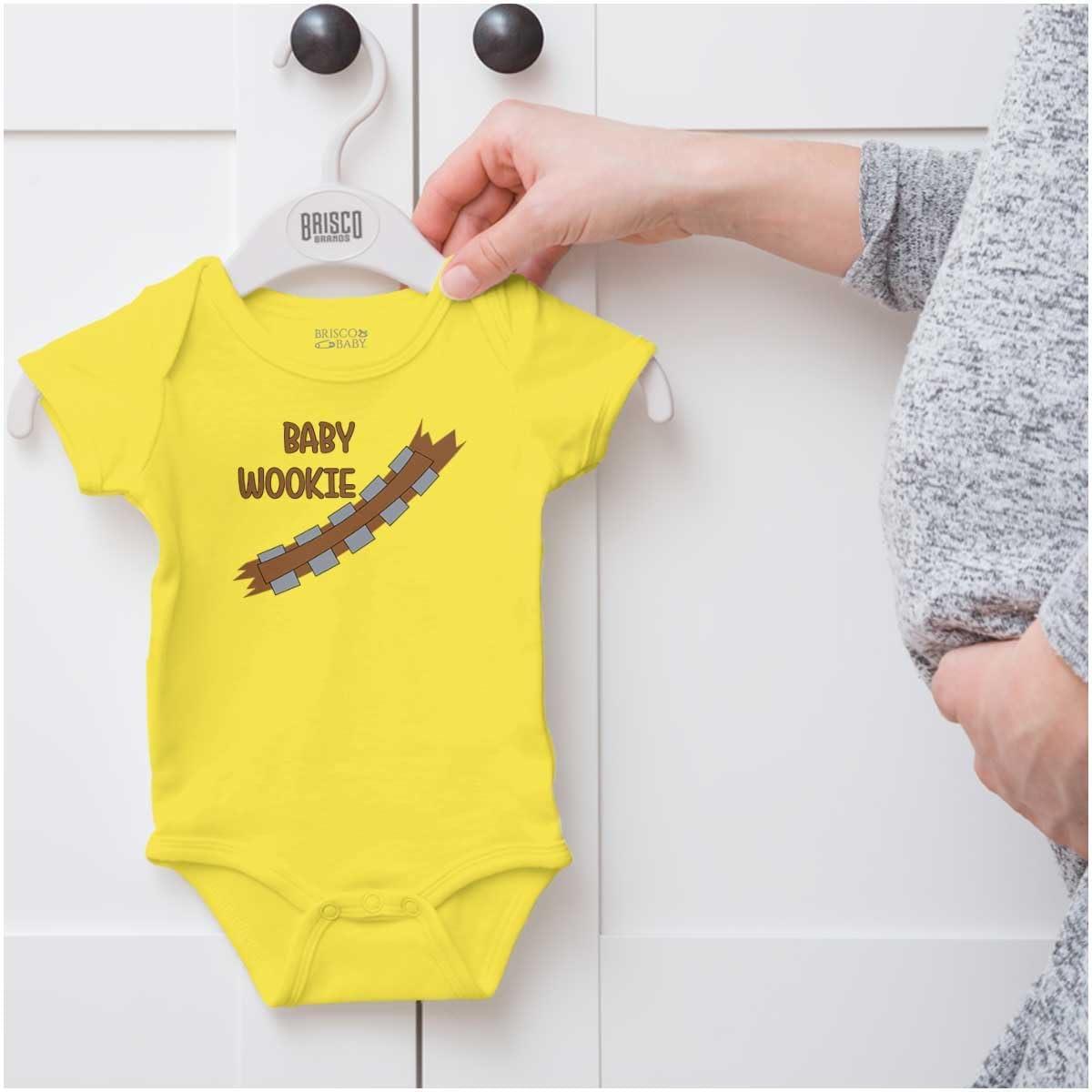 imageBrisco Brands Dark Galaxy Space Humanoid Sidekick Baby Romper Boys or GirlsZest