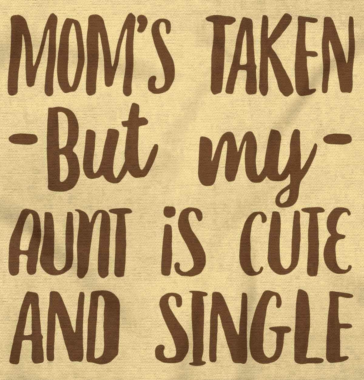imageBrisco Brands Funny Single Aunts Cute Niece Nephew Baby Romper Boys or GirlsBanana