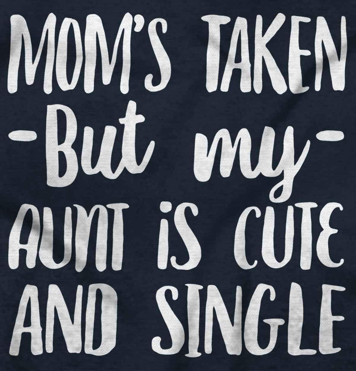 imageBrisco Brands Funny Single Aunts Cute Niece Nephew Baby Romper Boys or GirlsNavy