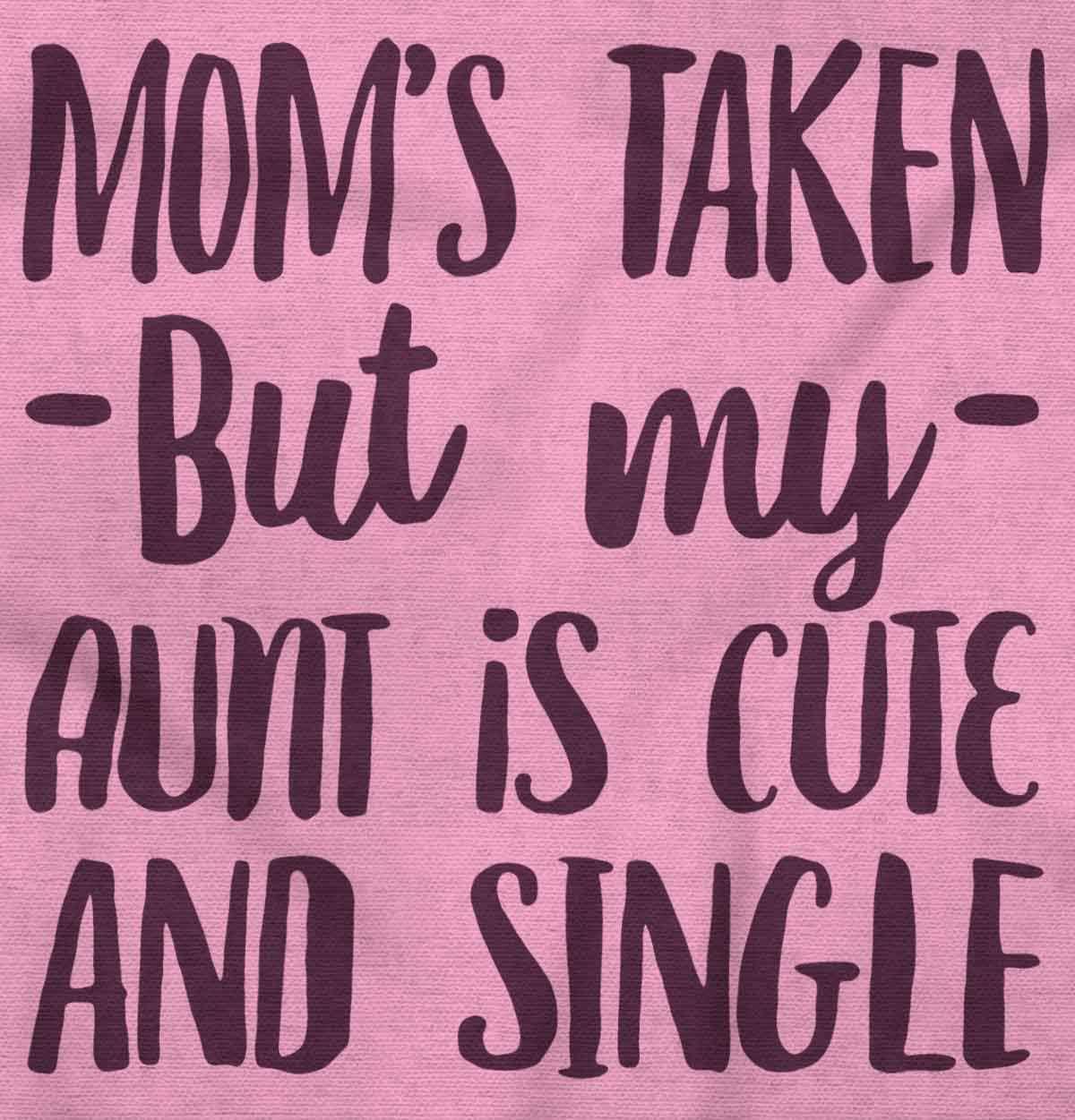 imageBrisco Brands Funny Single Aunts Cute Niece Nephew Baby Romper Boys or GirlsPink