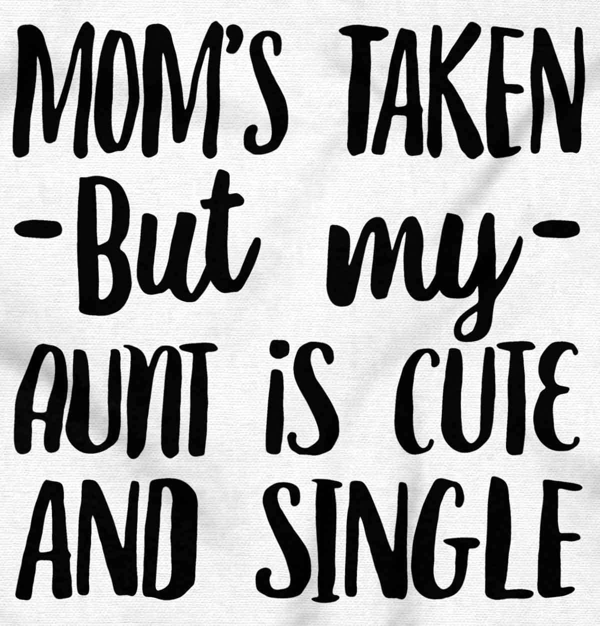 imageBrisco Brands Funny Single Aunts Cute Niece Nephew Baby Romper Boys or GirlsWhite