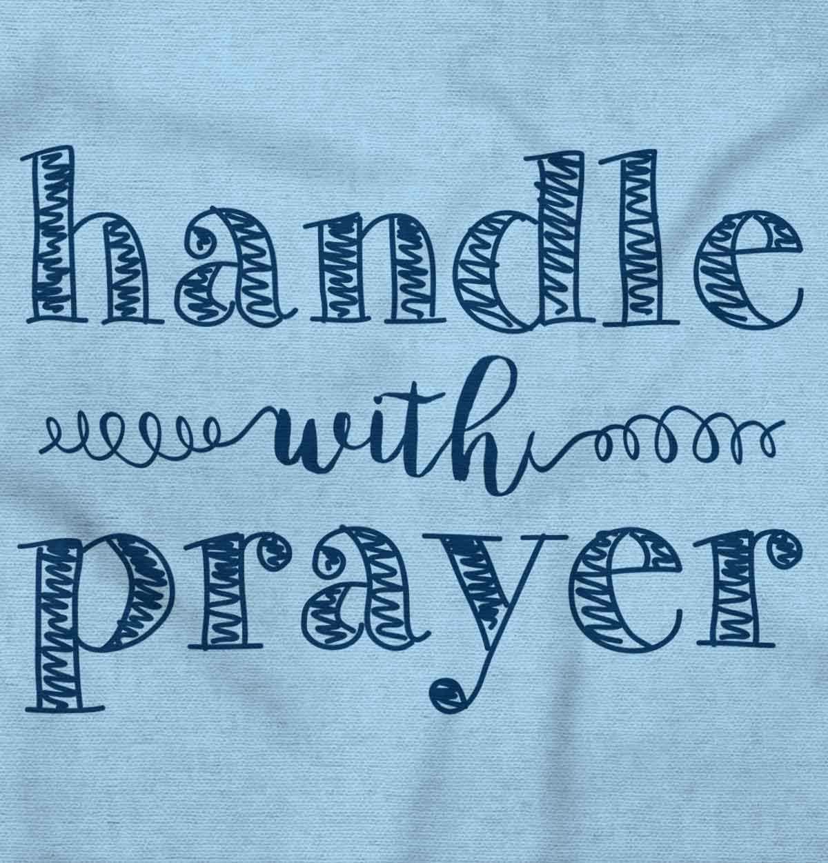 imageBrisco Brands Handle Prayer Religious Christian Baby Bodysuit Jumper GirlsLight Blue