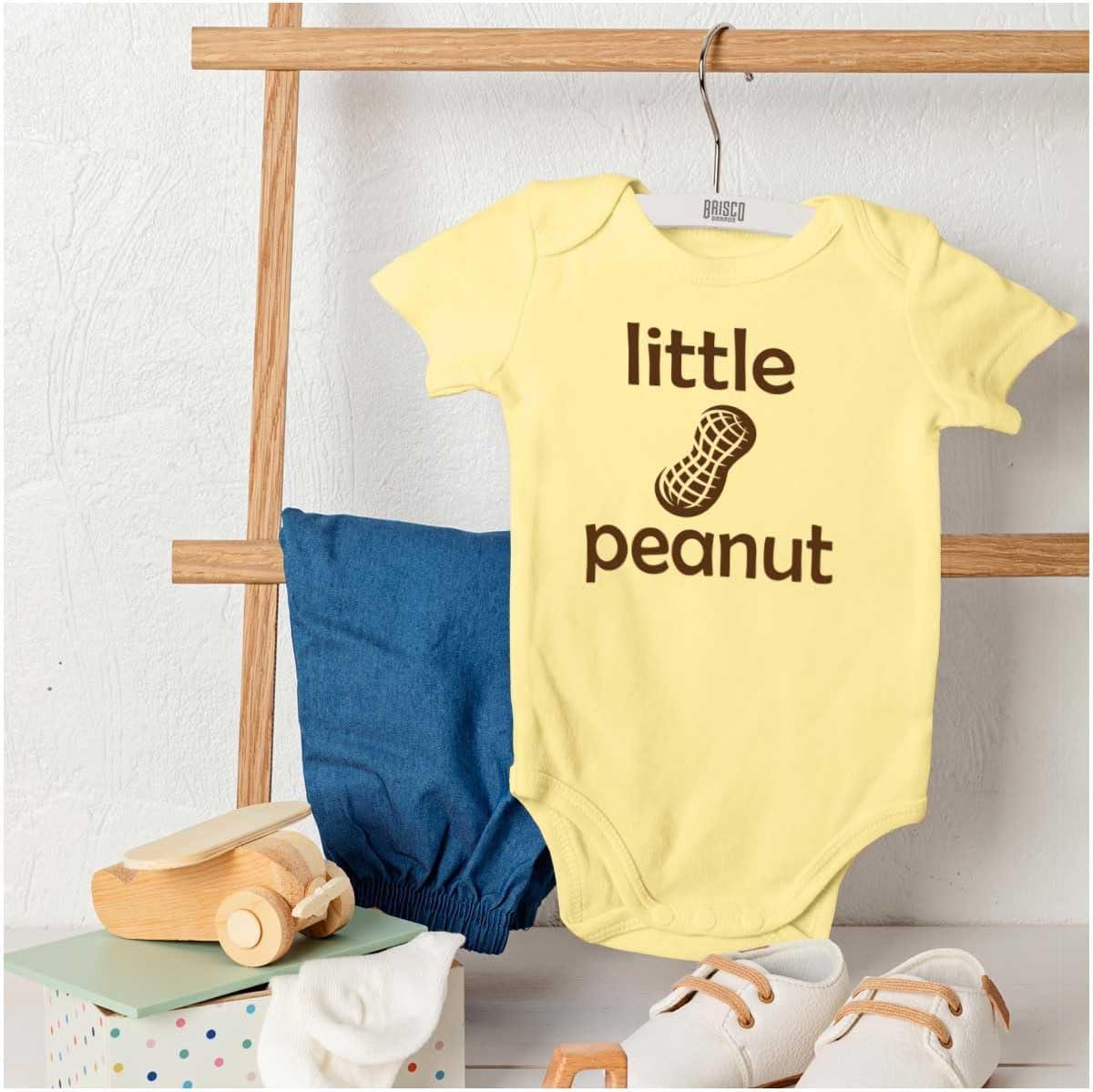 imageBrisco Brands Little Peanut Tiny Adorable Babies Baby Romper Boys or GirlsBanana